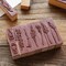 8 Pieces Vintage Wooden Rubber Stamps, Plant & Flower Decorative Mounted Rubber Stamp Set for DIY Craft, Letters Diary and Craft Scrapbooking